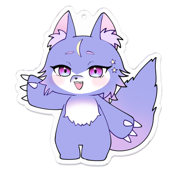 アクリルキーホルダー - 70 x 70 (mm)