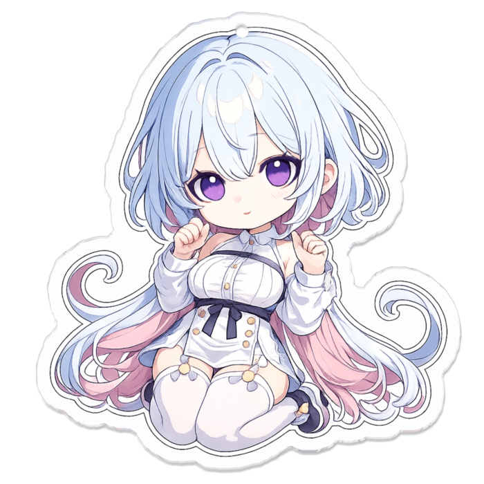 アクリルキーホルダー - 70 x 70 (mm)