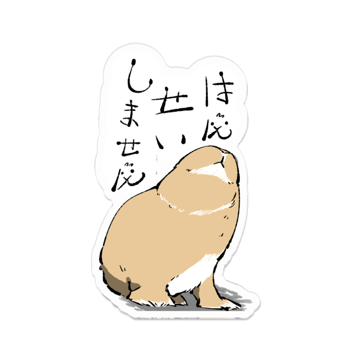 アクリルバッジ - 70 x 70 (mm)