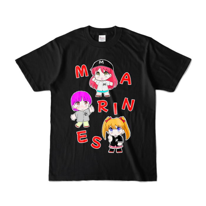 カラーTシャツ - S - ブラック (濃色)