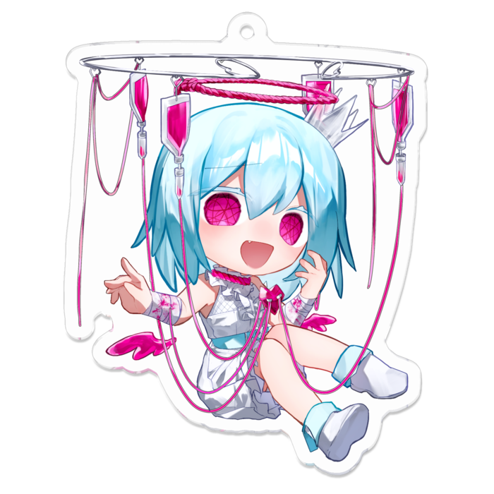 アクリルキーホルダー - 70 x 70 (mm)