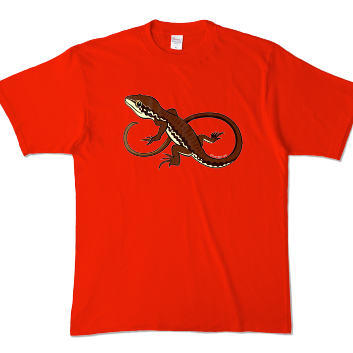 カラーTシャツ - XL - レッド (濃色)