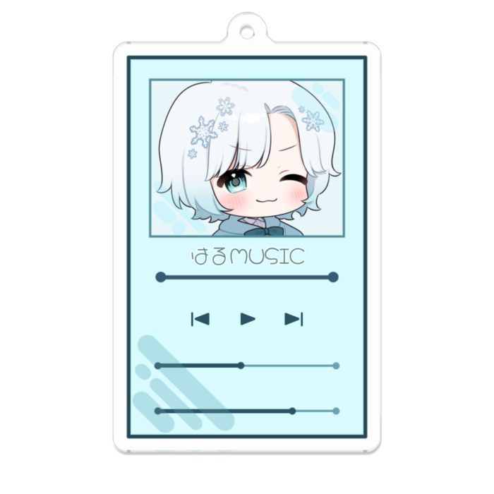 アクリルキーホルダー - 70 x 70 (mm)