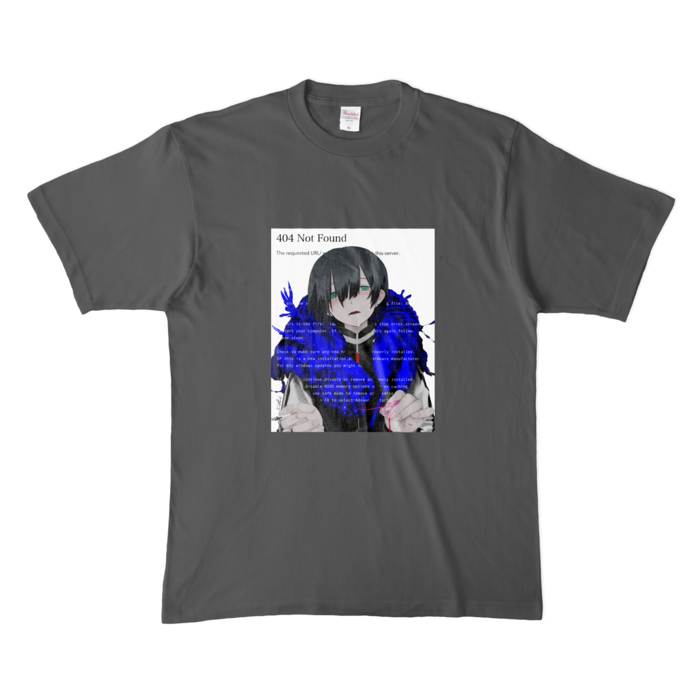 カラーTシャツ(濃色) - XL - チャコール