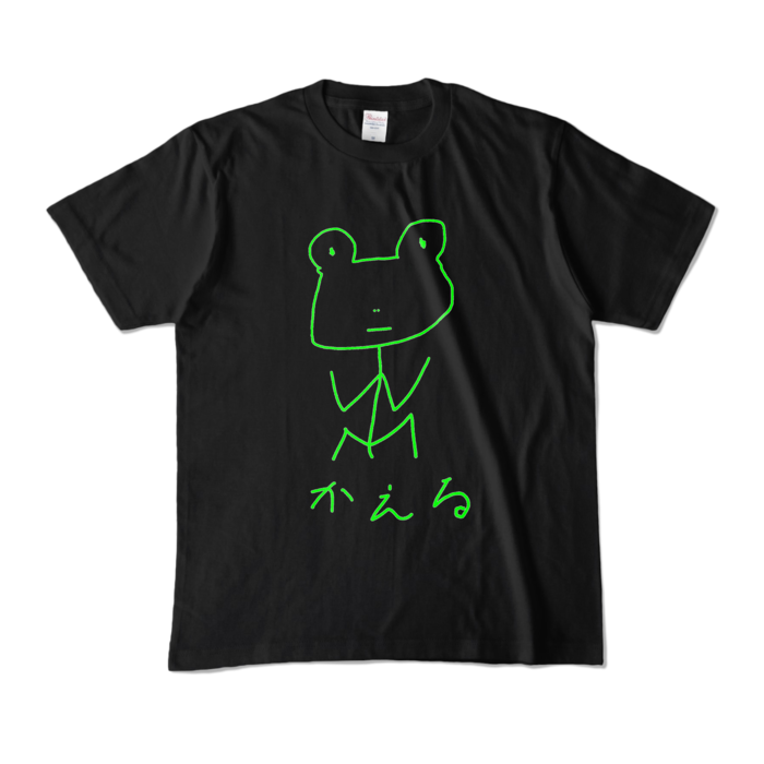 カラーTシャツ - M - ブラック (濃色)