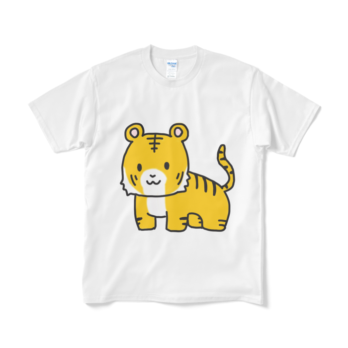 とらTシャツ(短納期) - M - ホワイト