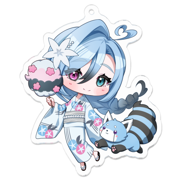 アクリルキーホルダー - 70 x 70 (mm)