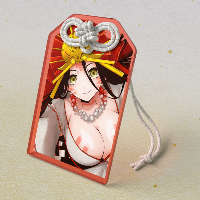 アクリルお守り - 50 × 80mm