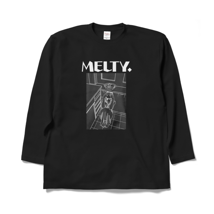 ロングスリーブTシャツ - XL - ブラック