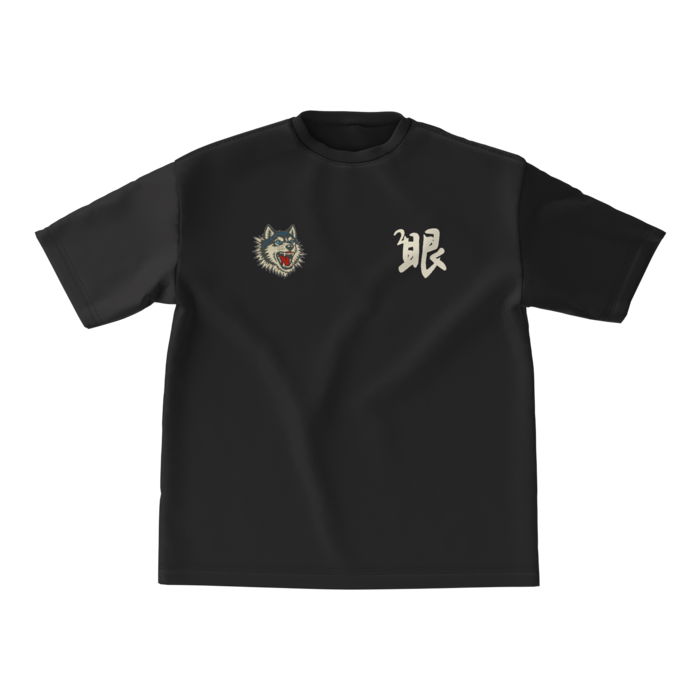 ビッグシルエットTシャツ - M - 両面