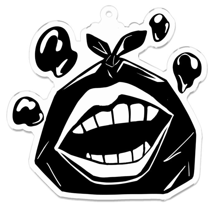 アクリルキーホルダー - 70 x 70 (mm)