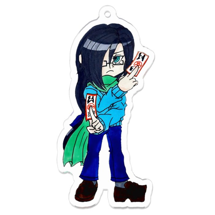 アクリルキーホルダー（コーティング） - 70 x 70 (mm)