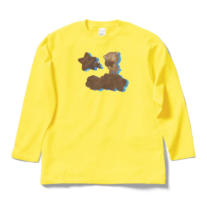 ロングスリーブTシャツ - L - イエロー