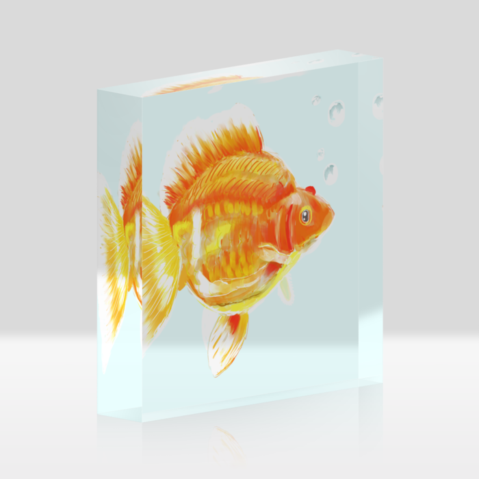 アクリルブロック - 100x100mm