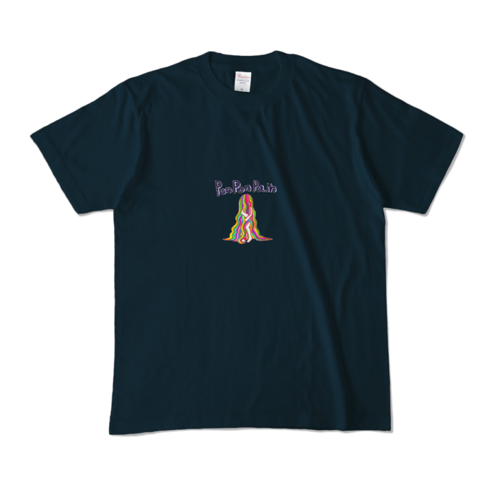 カラーTシャツ - M - ネイビー (濃色)