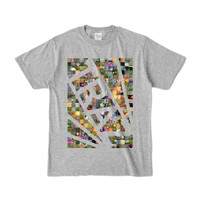 カラーTシャツ - S - 杢グレー (濃色)