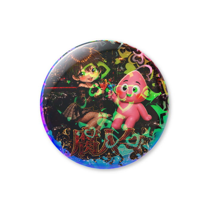 ホログラム缶バッジ - 25mm