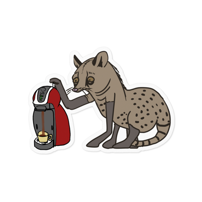 ステッカー - 100 x 100 (mm)