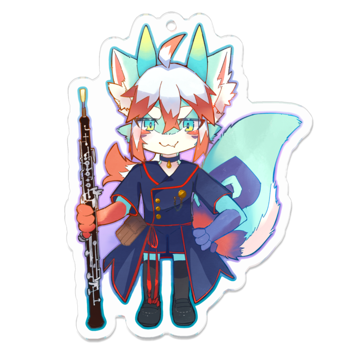 アクリルキーホルダー - 70 x 70 (mm)