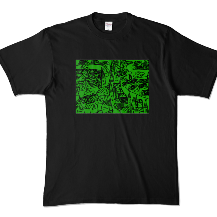 カラーTシャツ - XL - ブラック (濃色)