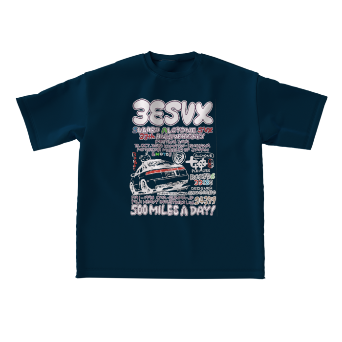 ビッグシルエットTシャツ - L - 両面