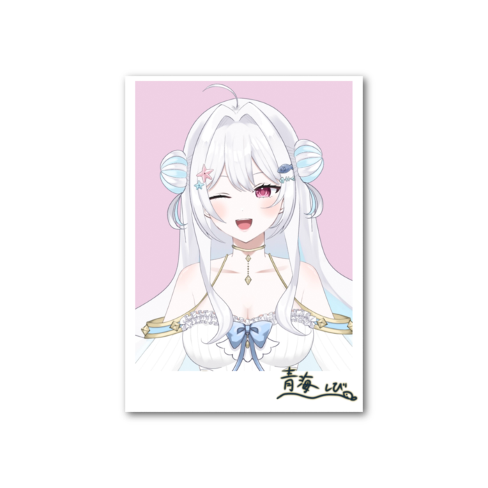 フォト風カード - 縦 - 片面