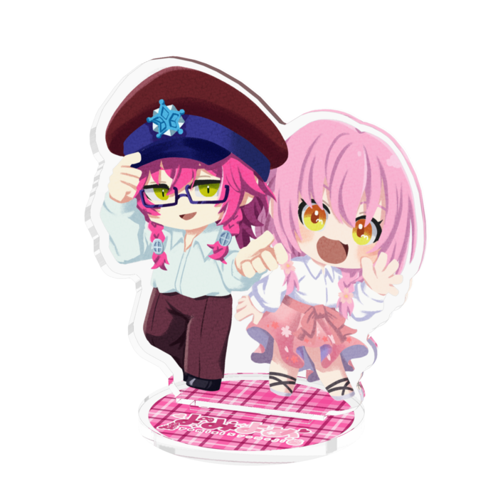アクリルフィギュア - 70x70mm