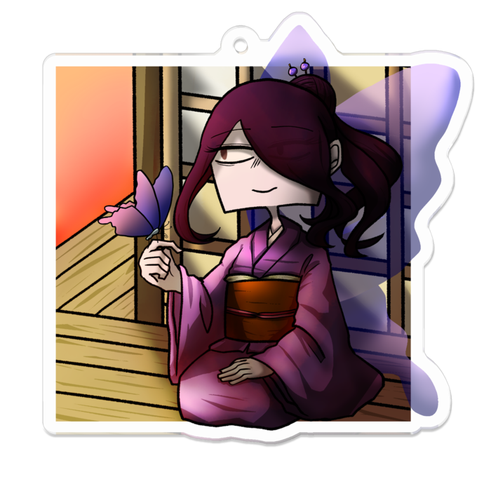 アクリルキーホルダー - 70 x 70 (mm)