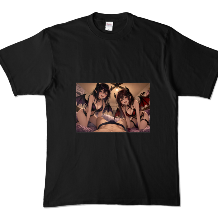 カラーTシャツ - XL - ブラック （濃色）