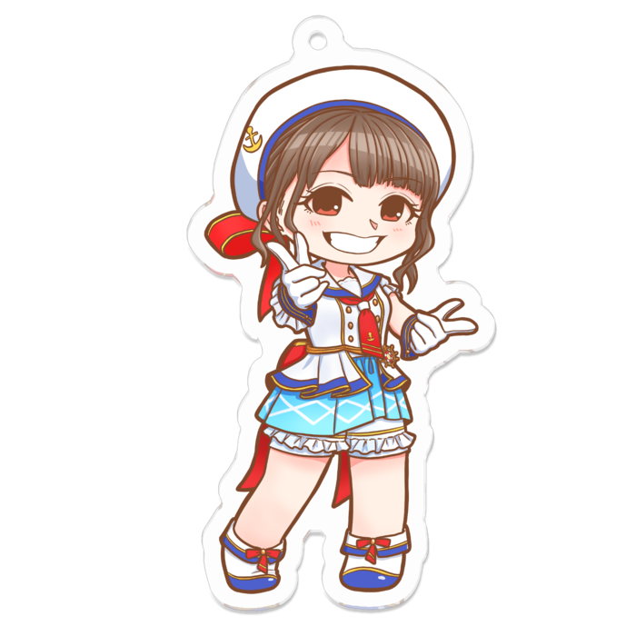 アクリルキーホルダー - 70 x 70 (mm)