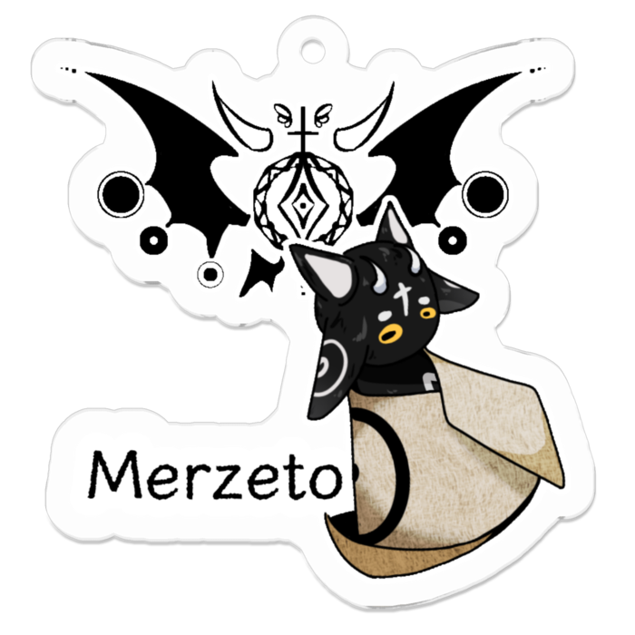 アクリルキーホルダー（コーティング） - 50 x 50 (mm)