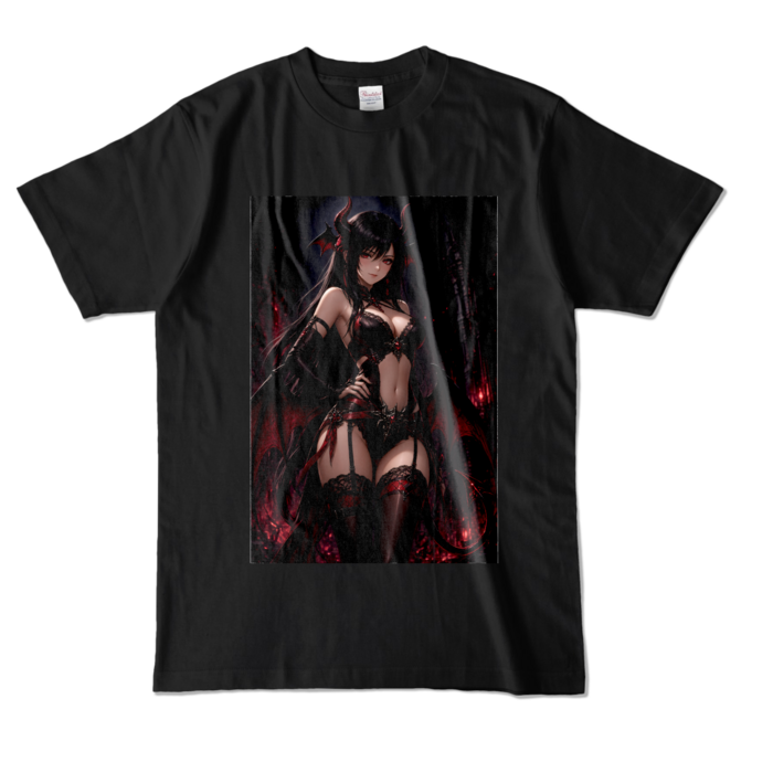 カラーTシャツ - L - ブラック （濃色）