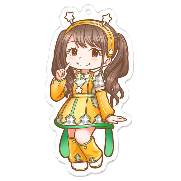 アクリルキーホルダー - 70 x 70 (mm)