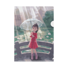 福山舞クリアファイル 艶めく京の町 救急箱 Booth