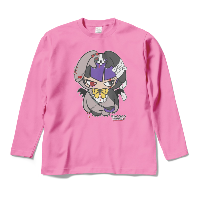 ロングスリーブTシャツ - M - ピンク