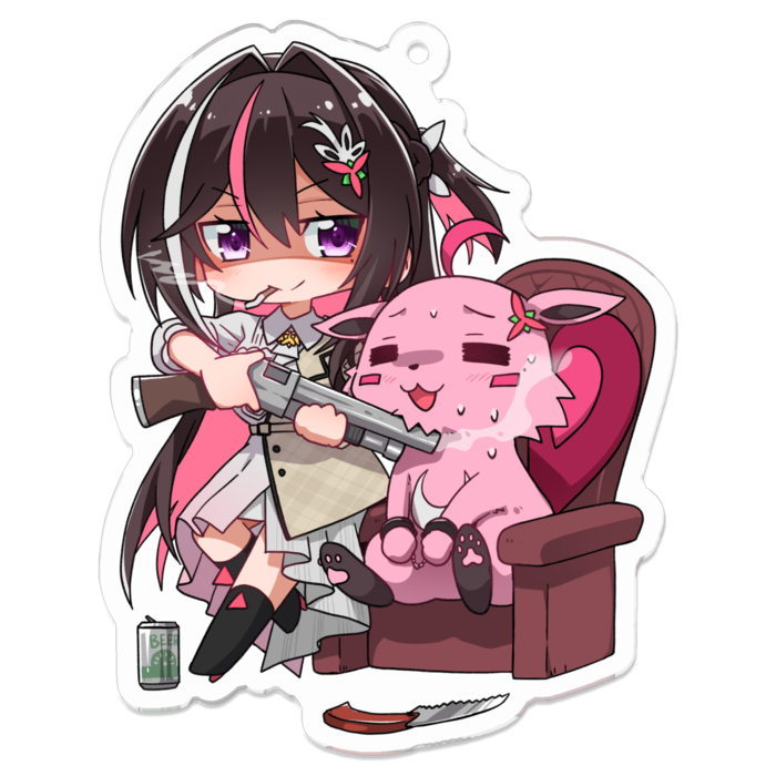 アクリルキーホルダー - 70 x 70 (mm)