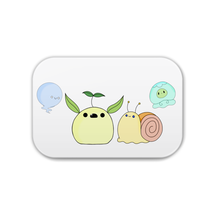 缶バッジ - 角丸 76x51mm