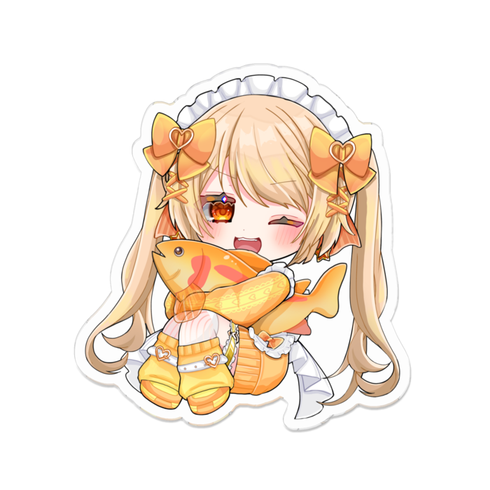 アクリルバッジ - 70 x 70 (mm)