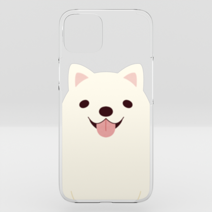 クリアiPhoneケース サモエド iPhone 15Plus