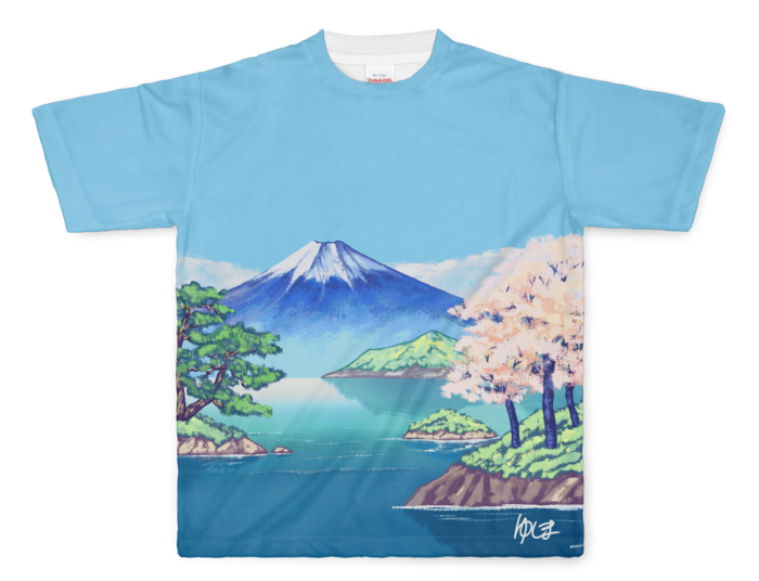 フルグラフィックTシャツ - L - 両面印刷
