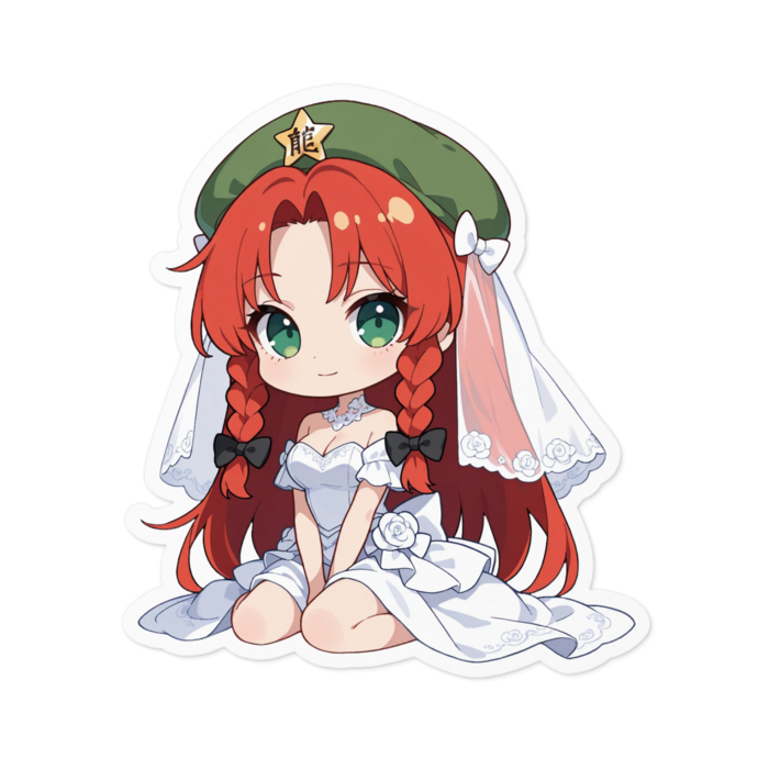 ステッカー - 100 x 100 (mm)(キャラのみ)