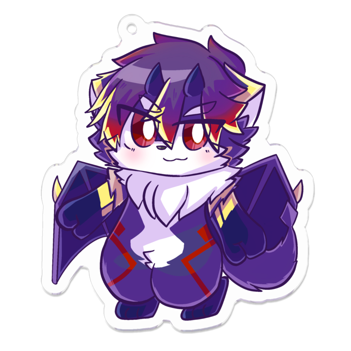 アクリルキーホルダー - 70 x 70 (mm)