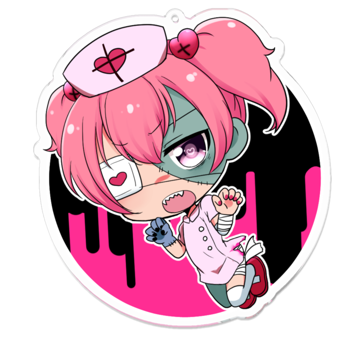 アクリルキーホルダー - 100 x 100 (mm)