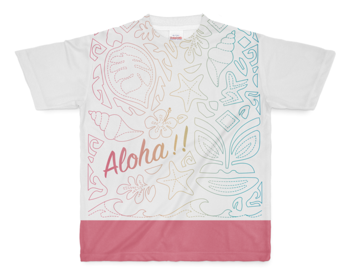 フルグラフィックTシャツ - M - 正面印刷のみ