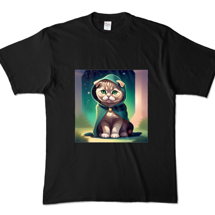 カラーTシャツ - XL - ブラック (濃色)