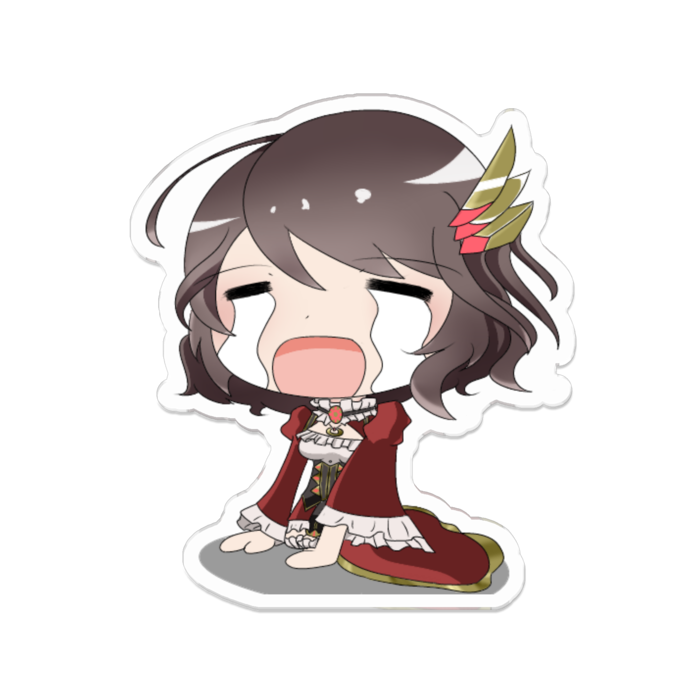 アクリルバッジ - 70 x 70 (mm)