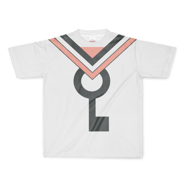 フルグラフィックTシャツ - L - 正面印刷のみ