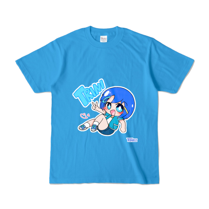 カラーTシャツ - S - ターコイズ (濃色)
