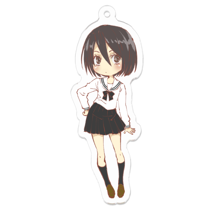 アクリルキーホルダー カエデ