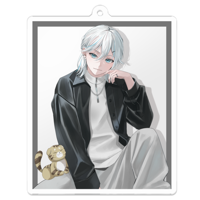 アクリルキーホルダー - 70 x 70 (mm)